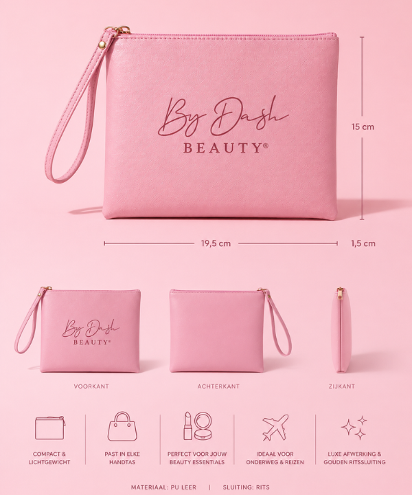 Beauty Clutch Roze