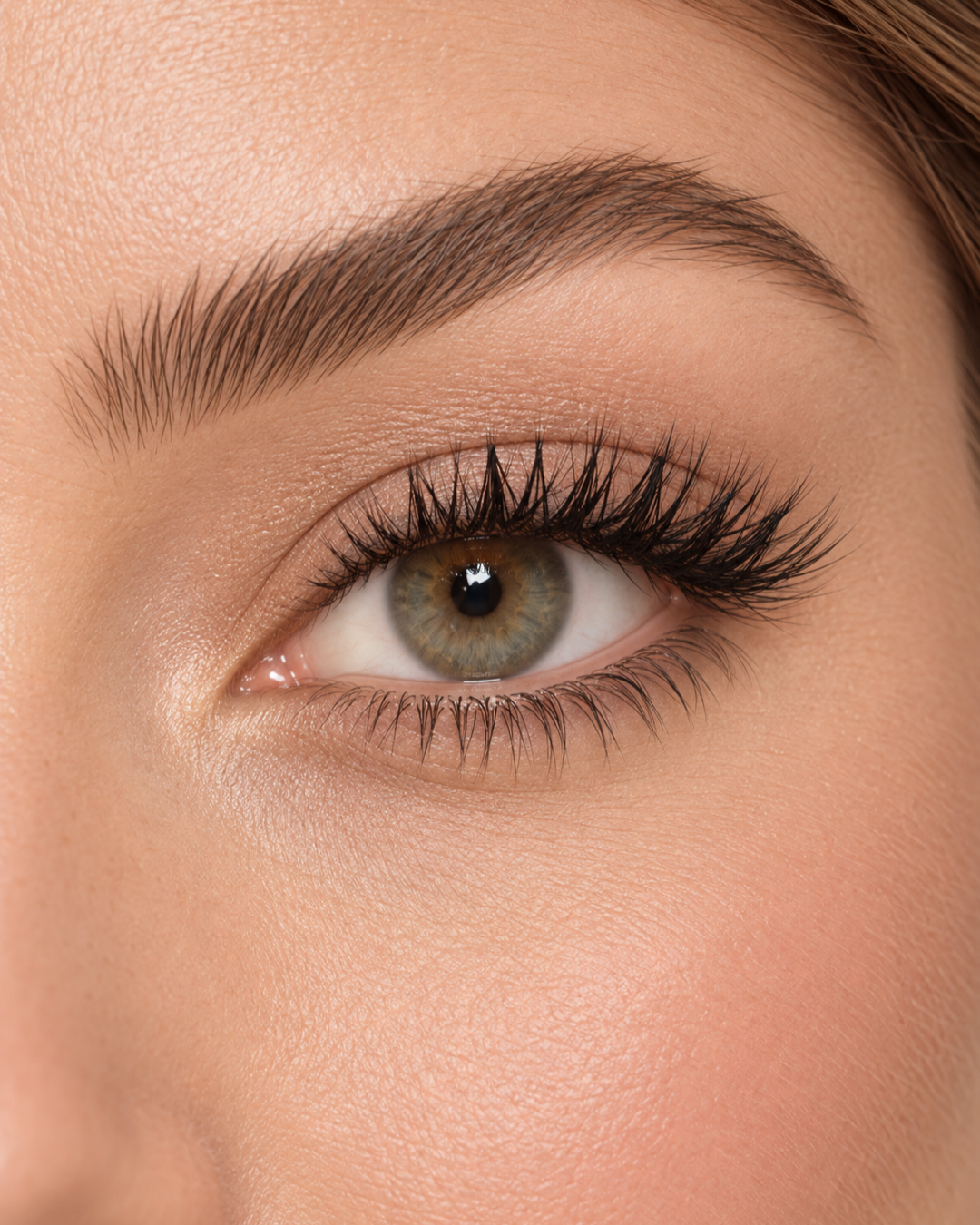 It Girl half lashes — AI-close-up van de wimperlook