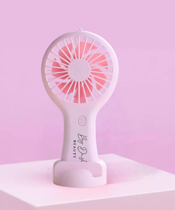 Hand Fan - Roze