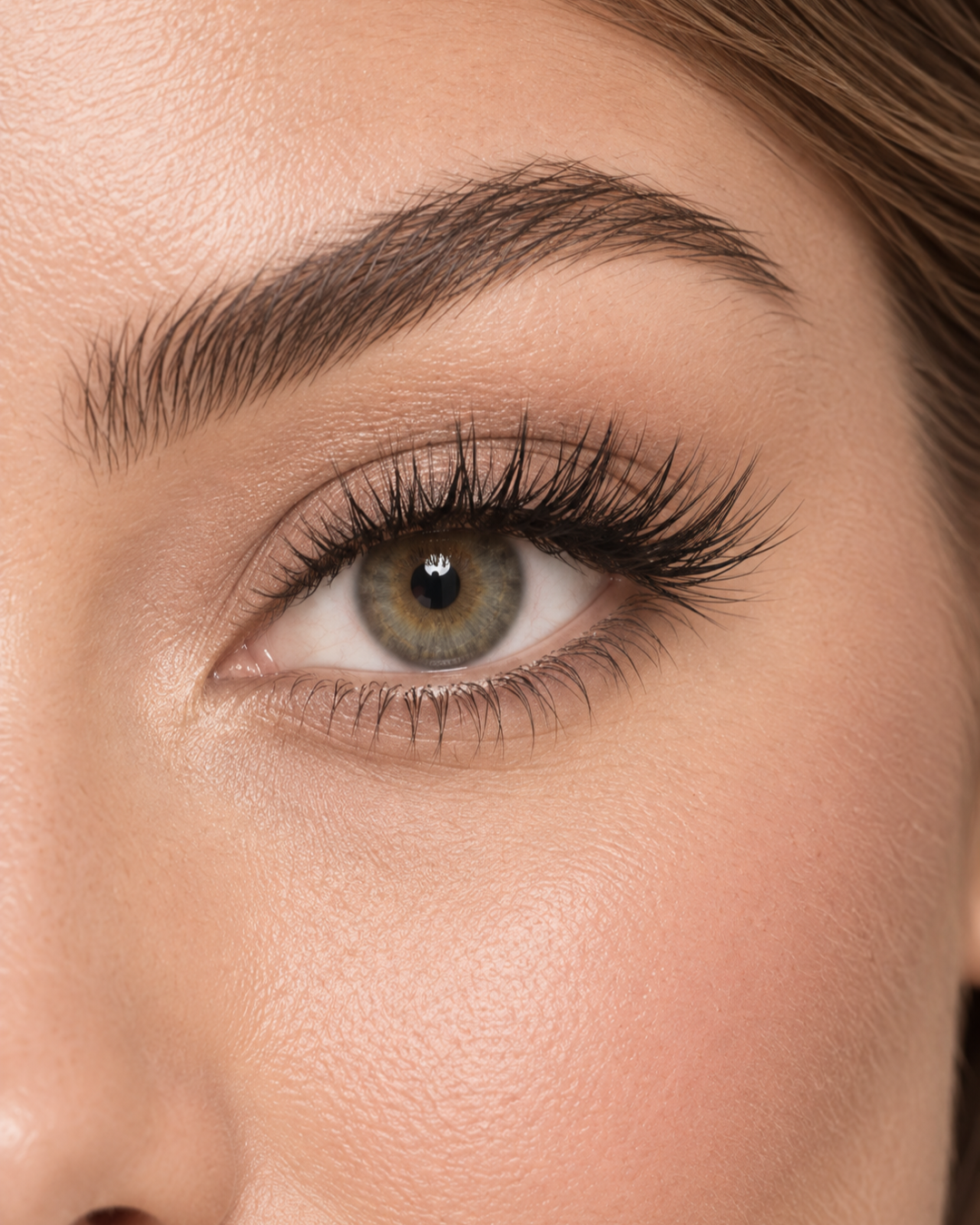 Obsessed half lashes — AI-close-up van de wimperlook